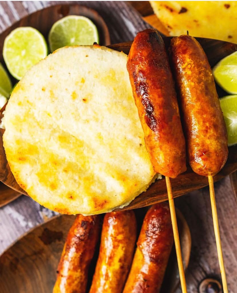 Arepa choriqueso